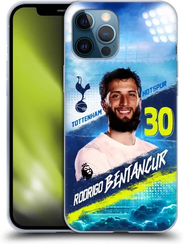 Vista 37 de Head Case Designs Officially Licensed Tottenham Hotspur F.C. Cristian Romero 2023/24 First Team Gel Case [Military Grade] Compatible with Apple