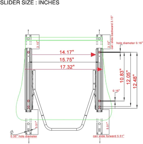 Vista 8 de FREEMOTOR802 Asientos universales de carreras, asientos deportivos reclinables con deslizadores de doble bloqueo ajustables, 1 unidad