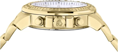 Vista 2 de Versace VE2E00521 - Reloj de pulsera crono de oro para hombre 1772in plateado Nuevo Chrono
