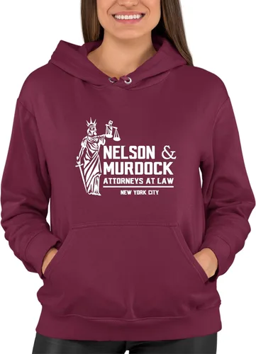 Vista 4 de Go All Out Nelson And Murdock Attorneys At Law - Sudadera con capucha para hombre y mujer