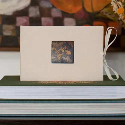 Vista 5 de Kolo Noci - Álbum de fotos pequeño de 4 x 6 pulgadas, con capacidad para 24 fotos, ideal para bodas y libros de bebé, color negro