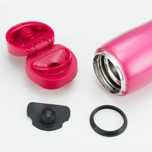 Vista 3 de Tiger Corporation - Taza de viaje aislada al vacío de acero inoxidable, 12 onzas, rosa