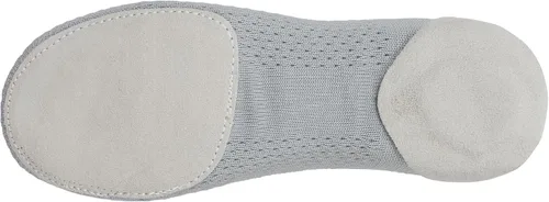 Vista 2 de Linodes Unisex 019 Nylon Superior Cuero Suela Slip-Jazz Zapato para Mujeres y Hombres Zapatos de Baile