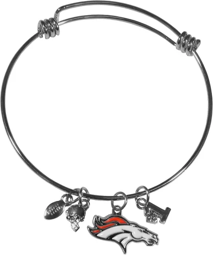 Vista 26 de Siskiyou NFL womens Charm Bangle Bracelet Color del