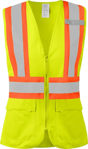Vista 8 de Ironwear 1150 Chaleco de seguridad de alta visibilidad bicolor para mujer