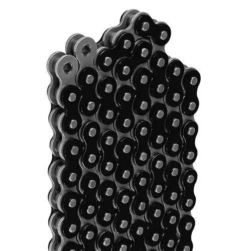 Vista 4 de Caltric Cadena de transmisión negra compatible con Yamaha Fz07 2015 2016 2017