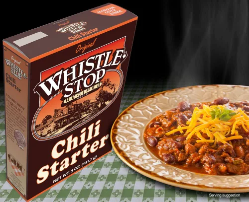 Vista 2 de Recetas originales de WhistleStop Cafe Mezcla de chile para principiantes 5 onzas (1 caja)