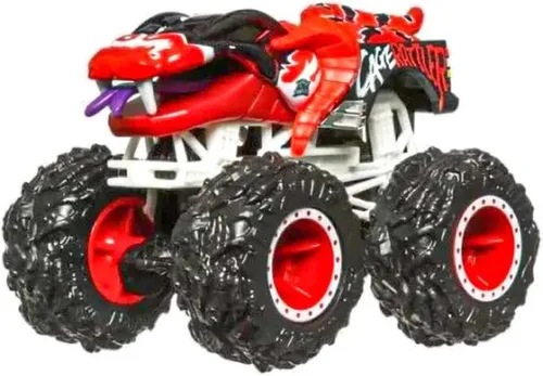 Vista 2 de Hot Wheels Monster Trucks Nuevo para 2023 Escala 1:64 (Cage Rattler 6/7 Beast Bashers)