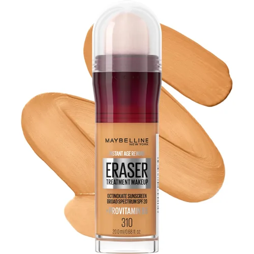 Vista 22 de Maybelline Instant Age Rewind Eraser Foundation con SPF 20 y provitamina B5 hidratante, 110, 1 unidad