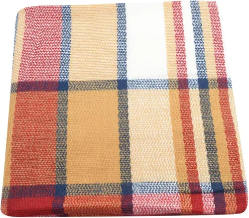 Vista 7 de Bufanda clásica de otoño e invierno para mujer, bufanda a cuadros con borlas, cálida, suave, gruesa, grande, bufandas