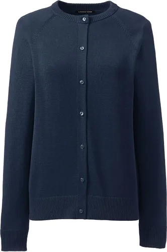 Vista 2 de Lands End Suéter modal de algodón para mujer de uniforme escolar Multi M