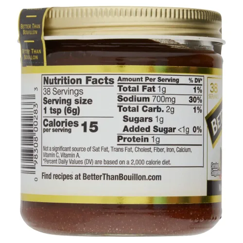 Vista 2 de Better Than Bouillon Base de Carne de Res Asada Orgánica, Hecha con Carne de Res Asada Sazonada, USDA Orgánico, Base Mezclable para Sabor Adicional