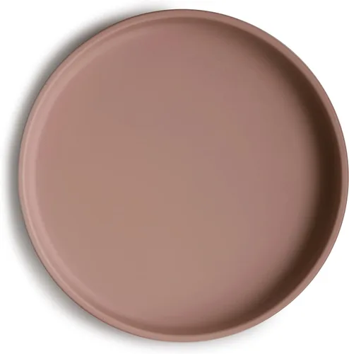 Vista 19 de mushie Plato de Succión Clásico de Silicona Diseño Antideslizante Libre de BPA (Blush)