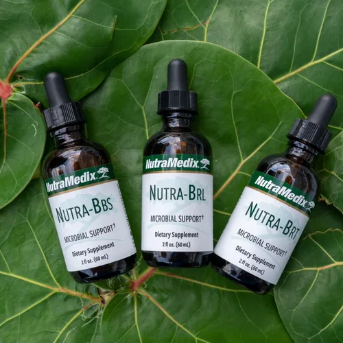 Vista 8 de Nutramedix Nutra BRT - Suplemento herbario líquido para la salud intestinal y el apoyo inmunológico - Corteza de cumanda y hoja de houttuynia