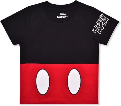 Vista 2 de Disney Cars, Mickey Mouse, Monsters Inc. - Conjunto de camiseta de manga corta y pantalones cortos para niños pequeños, pequeños y grandes