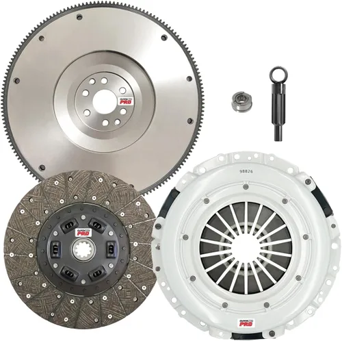 Vista 6 de PRO Performance Stage 1 Kit de embrague compatible con Ford Mustang GT 2005 2006 2007 2008 2009 2010; Bullitt 4.6L V8 (CP07187HD-ST1)