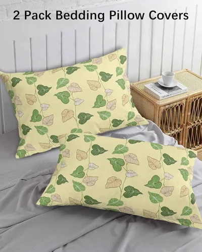 Vista 3 de Fundas de almohada de tamaño estándar, 2 paquetes de fundas de almohada suaves decorativas para sofá y sillón, funda de cojín lumbar con cierre