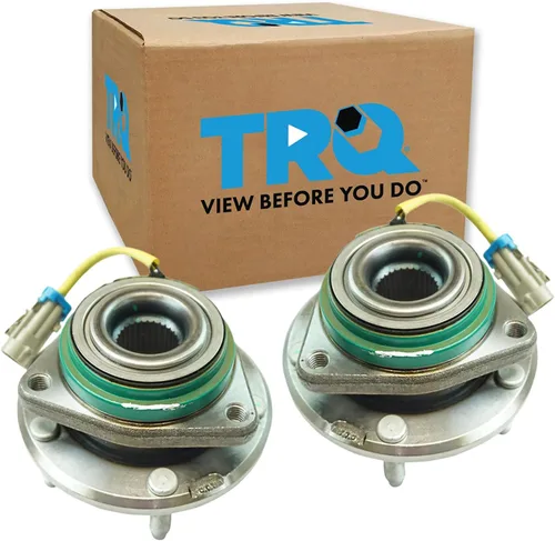 Vista 141 de Conjunto de rodamiento de rueda delantera de 2 piezas y buje TRQ Compatible con Pontiac Solstice 2006-2009 Saturn Sky 2007-2010 Para 2006-2008