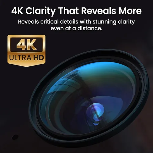 Vista 3 de aosu D1 Max, cámara de seguridad solar inalámbrica 4K 8MP para exteriores