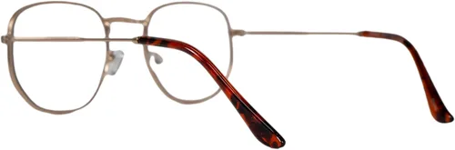 Vista 5 de The One Who Knocks - Lentes rectangulares transparentes para lente de aviador