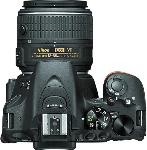 Vista 2 de Nikon D5500 formato DX réflex digital SLR con kit de 18-55 mm VR II (Negro)