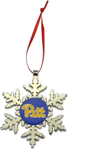 Vista 21 de Adorno navideño de copo de nieve de Alabama Crimson Tide