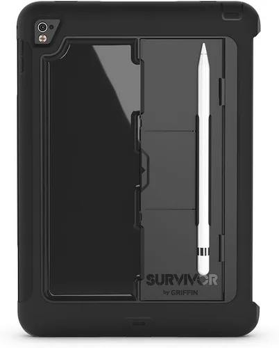 Vista 11 de Griffin Survivor - Funda para iPad Air, color negro y azul