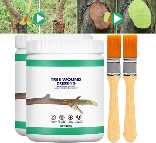 Vista 9 de Sellador para heridas de árbol, sellador para poda de árboles, suministros para injertos de árboles, pasta curativa para heridas de árbol, pasta