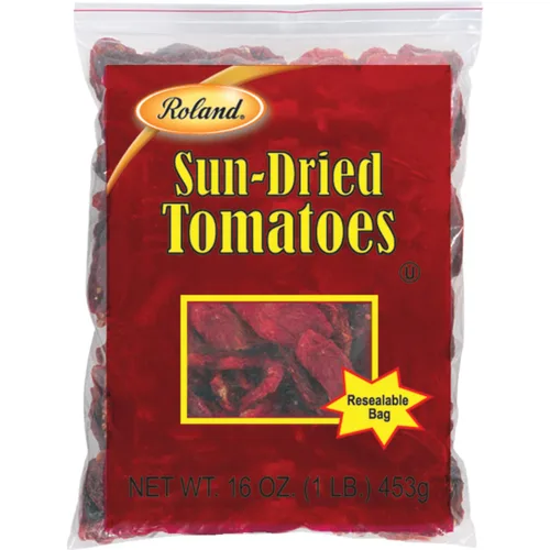 Vista 9 de Roland Foods Mitades de tomate secado al sol, bolsa de 1 libra, paquete de 3
