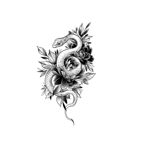 Vista 6 de Tatuajes temporales pegatinas falsas cuerpo brazo pecho hombro tatuaje para hombres o mujeres (león)
