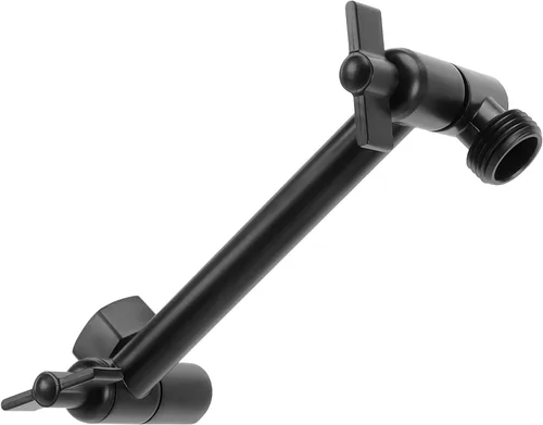 Vista 10 de NearMoon Brazo de ducha ajustable con conexión universal, brazo de extensión, ángulo de ajuste para mejorar la experiencia de ducha, fácil