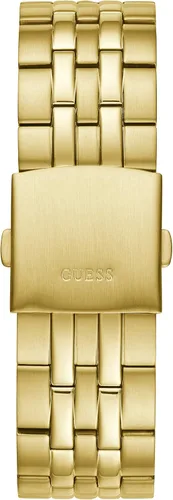 Vista 3 de GUESS US Men's Gold-Tone and Green Sport Watch, one