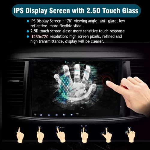 Vista 2 de SYGAV Android 11 estéreo para coche para 2015 2016 2017 2018 Subaru Outback Radio sin fábrica Harman Kardon amplificador/con Carplay Android Auto 9