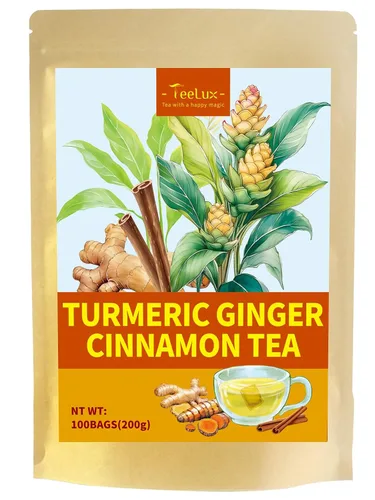 Vista 63 de TeeLux - Bolsas de té de cebada, sabor a nuez y tostado, sin cafeína, 0.07 oz x 50 bolsas Té de grano de cebada asada con aroma a nuez, sin