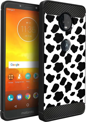 Vista 8 de CasesOnDeck - Funda compatible con Motorola Moto Z4 / Moto Z4 Play, funda de diseño de Moto Z4 Play, delgada, flexible, elegante, protección contra