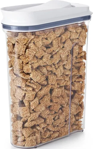 Vista 5 de OXO Good Grips Dispensador hermético de cereales POP de tamaño mediano (3.2 L)