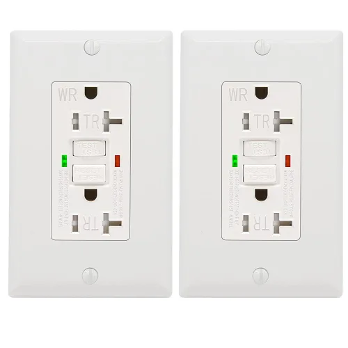 Vista 15 de POWAWINI GFCI - Toma de corriente GFCI de 20 amperios, resistente a la intemperie