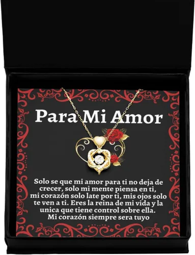 Vista 10 de Para la mejor novia, regalo para prometida, collar de mujer