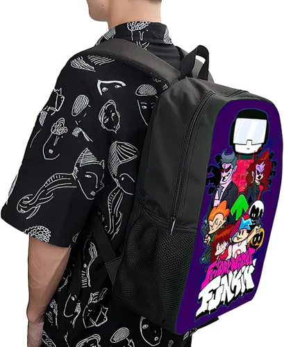 Vista 3 de HQMLHC Mochila de viaje impresa en 3D mochila ligera mochila de juego novedoso mochila diaria C3 talla única