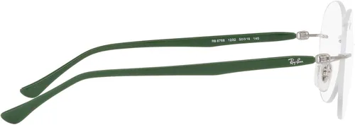 Vista 4 de Ray-Ban Rx8768 Titanium Round Prescription Eyeglass Frames