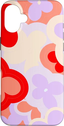Vista 23 de The Summer I Turned Pretty - Retro Floral - Purple Case for iPhone 17