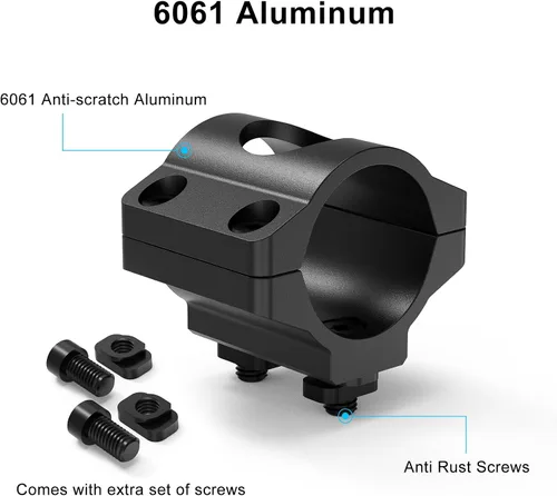 Vista 2 de Flashlight Mount M Lock Rail M Lock Light Mount