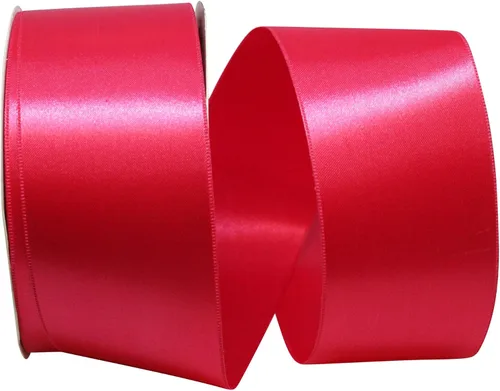 Vista 24 de Reliant Ribbon 5000-908-09C cinta, 1-1/2 pulgadas x 100 yardas, escarlata