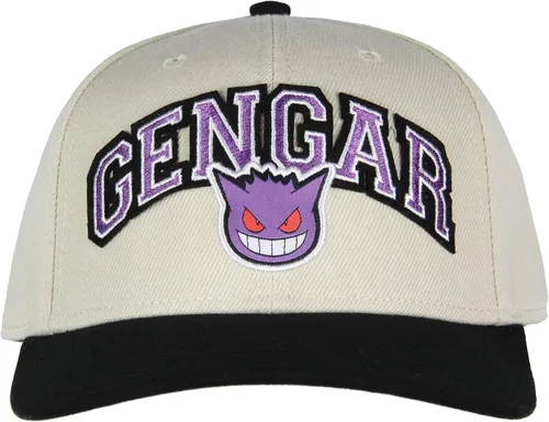 Vista 4 de Bioworld Pokemon - Sombrero bordado Precurve Snapback para hombre y mujer
