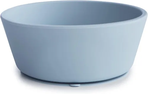Vista 12 de mushie Tazón de Succión de Silicona Diseño Antideslizante Libre de BPA (Blush)