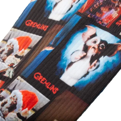 Vista 3 de Bioworld Gremlins - Calcetines sublimados para hombre, talla 10-13, Multicolor