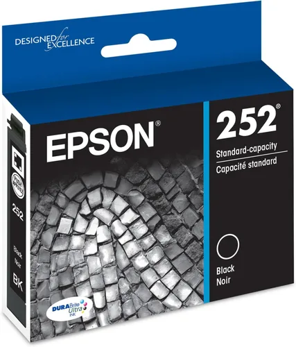 Vista 9 de Epson DURABrite T252XL220 Ultra cian. Cartucho de inyección de tinta de capacidad estándar., Negro