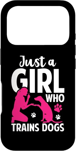 Vista 30 de Girl Who Trains Dogs Training Funny Dog Trainer Women Girls Case for iPhone 17