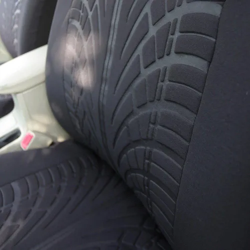 Vista 5 de Leader Accessories Juego de fundas de asiento de seguridad en relieve