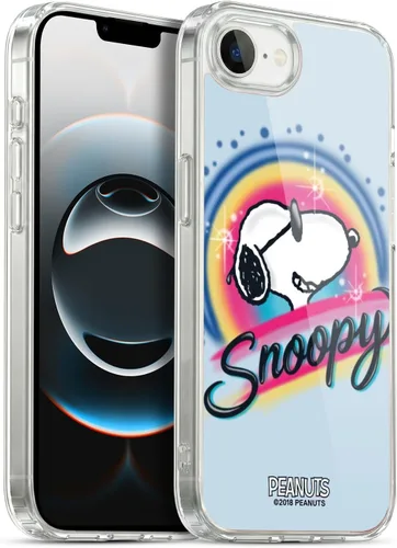Vista 133 de Head Case Designs Funda de gel con licencia oficial de Peanuts Beach Surf Snoopy Boardwalk Airbrush [protección de grado militar] compatible